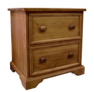 Two drawer nightstand - 24" w 18" d 26" h